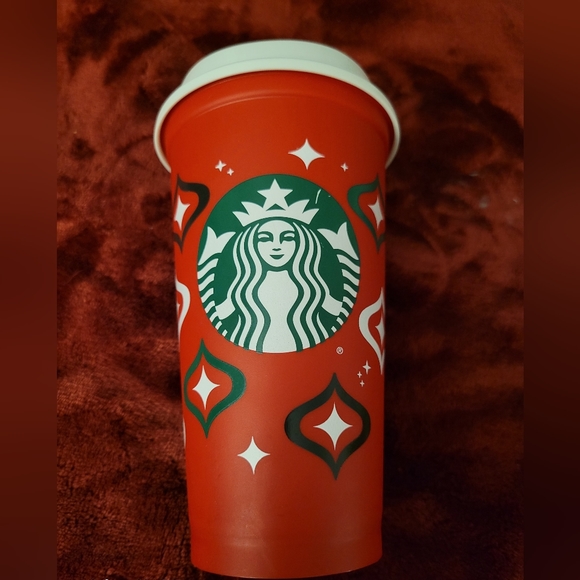 Starbucks plastic recyclables Cup w top - Picture 7 of 7